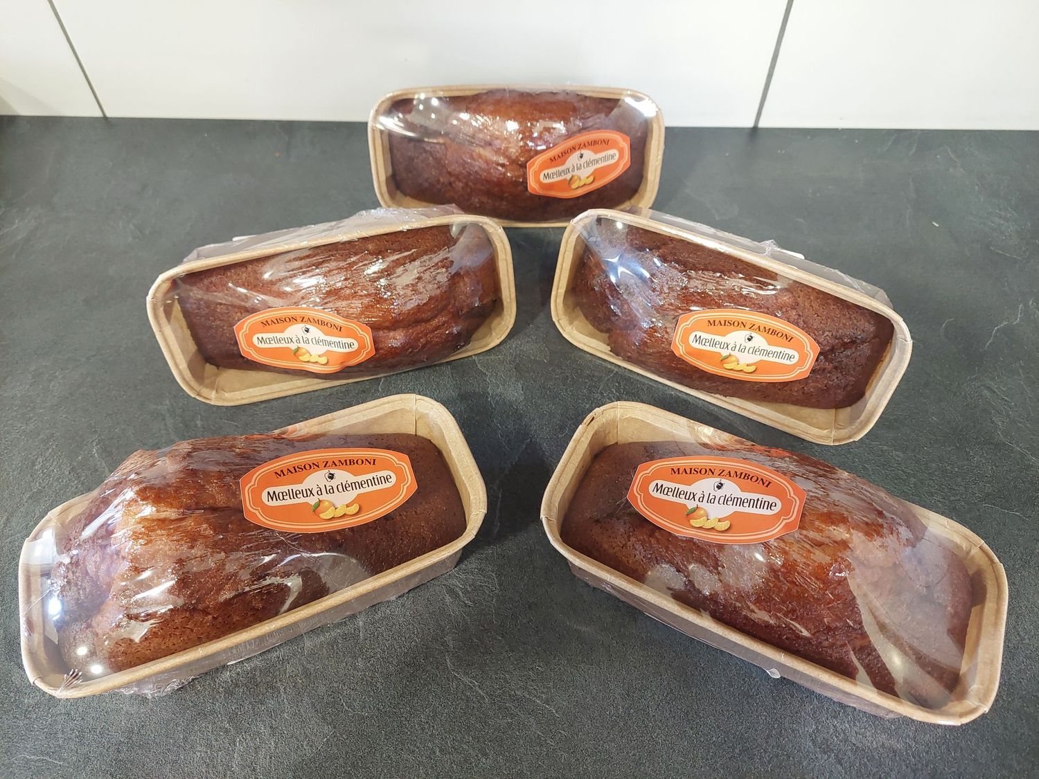 Moelleux à la clémentine 300 gr