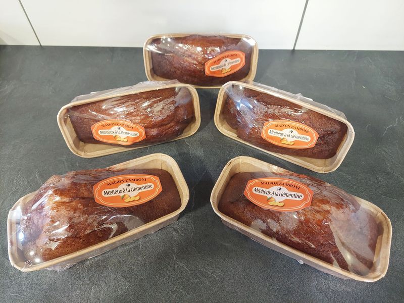 Moelleux à la clémentine 300 gr