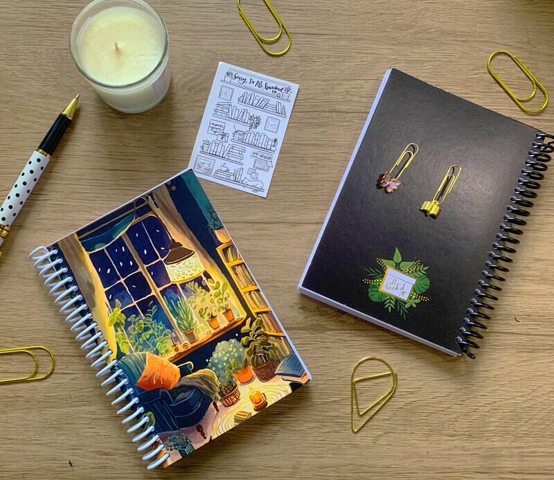 Candlelight Nook Mini Notebook