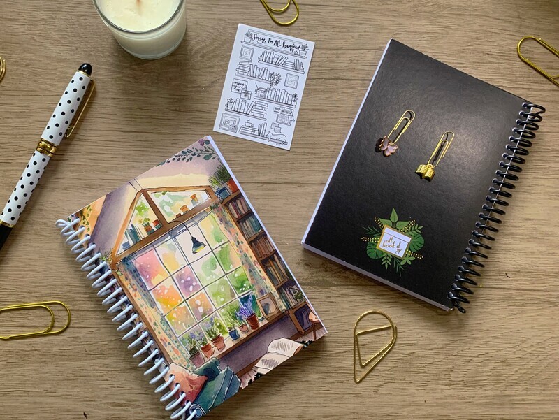 Watercoloured Nook Mini Notebook