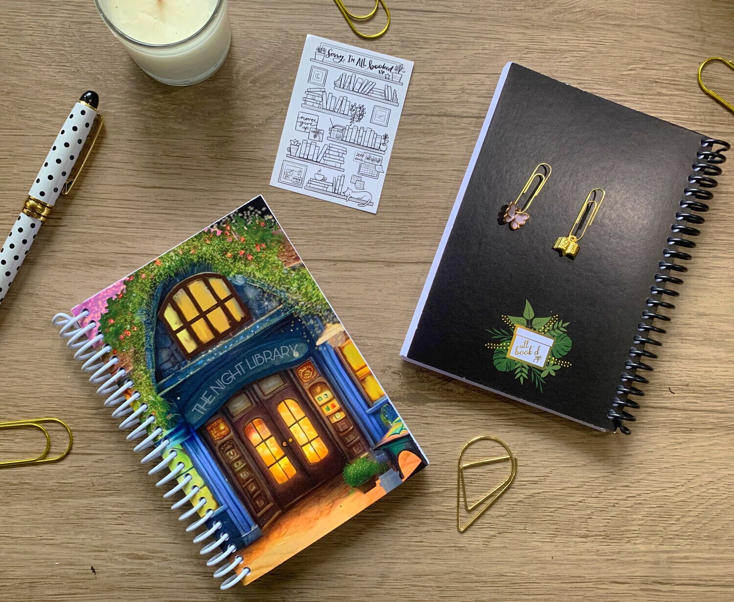 The Night Library Mini Notebook