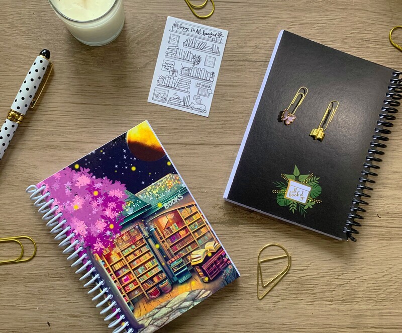 Magical Bookstore Mini Notebook