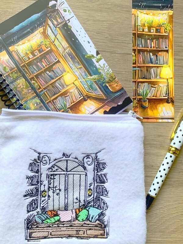 Patio Reading Corner Mini Notebook