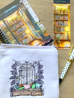 Patio Reading Corner Mini Notebook