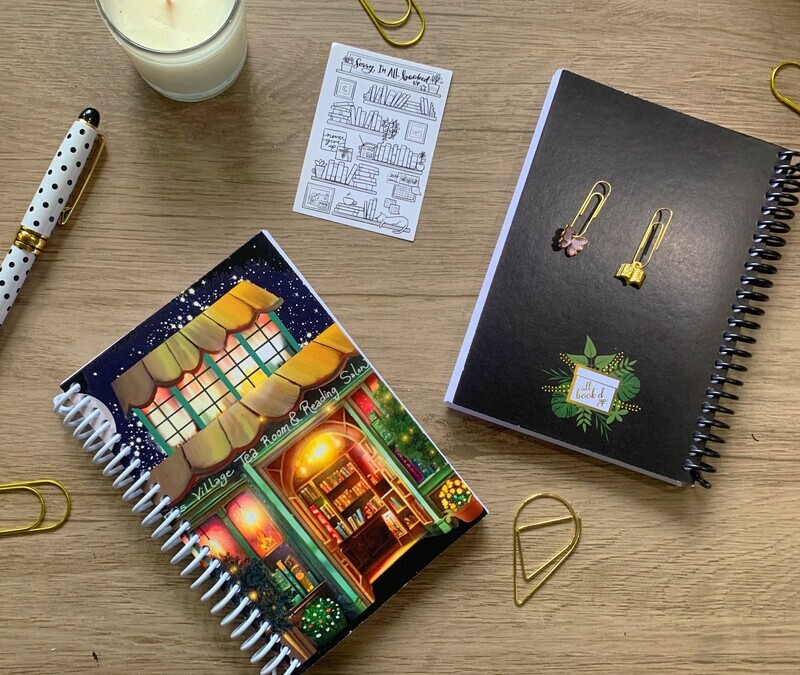Village Tea Room &amp; Reading Salon Mini Notebook