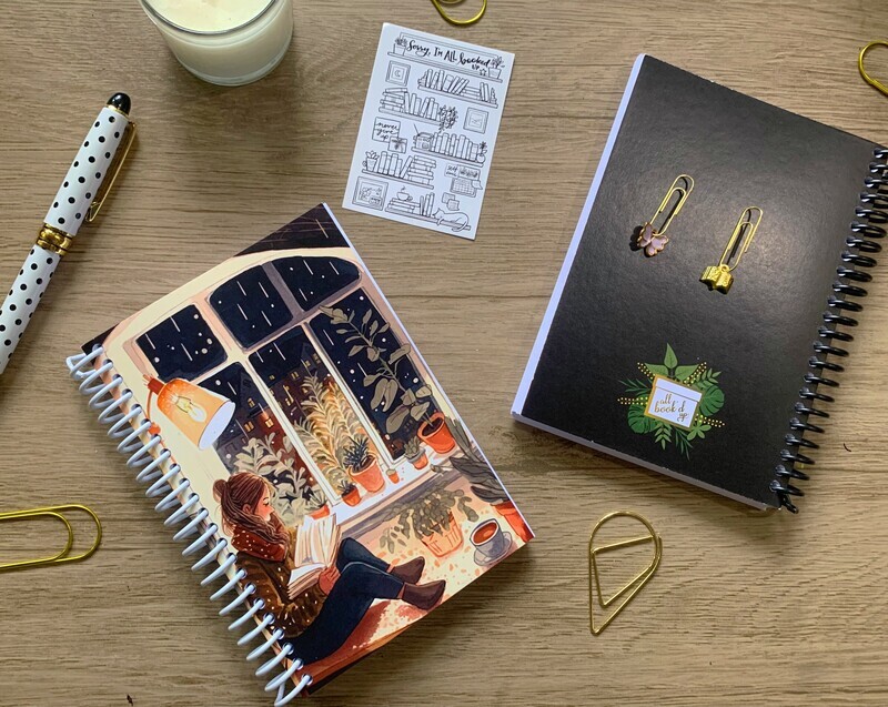 Cozy Night Time Read Mini Notebook