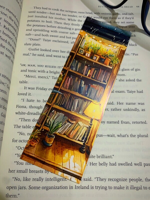 Reading Nook Bookmark - Patio Reading Corner