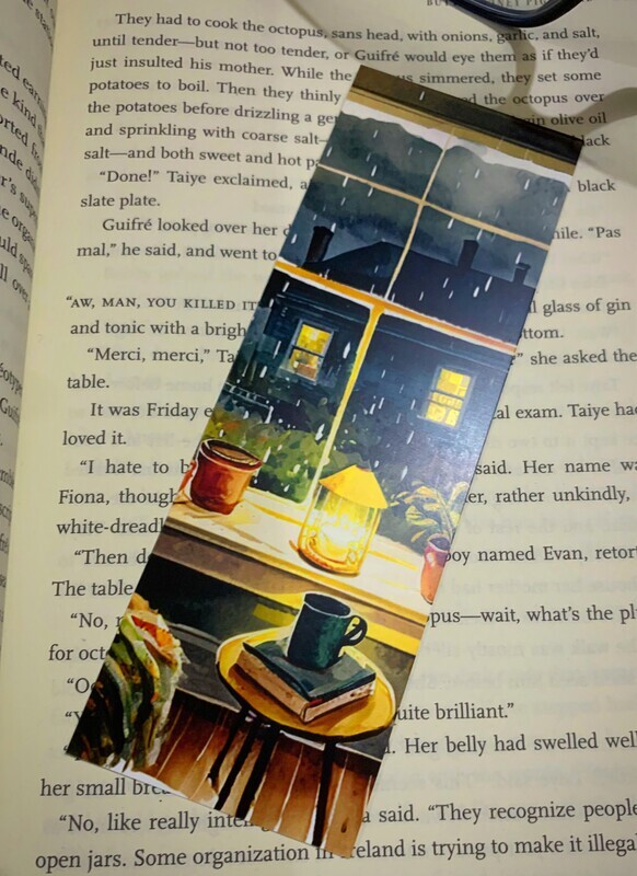 Reading Nook Bookmark - Blankets &amp; Cuppa