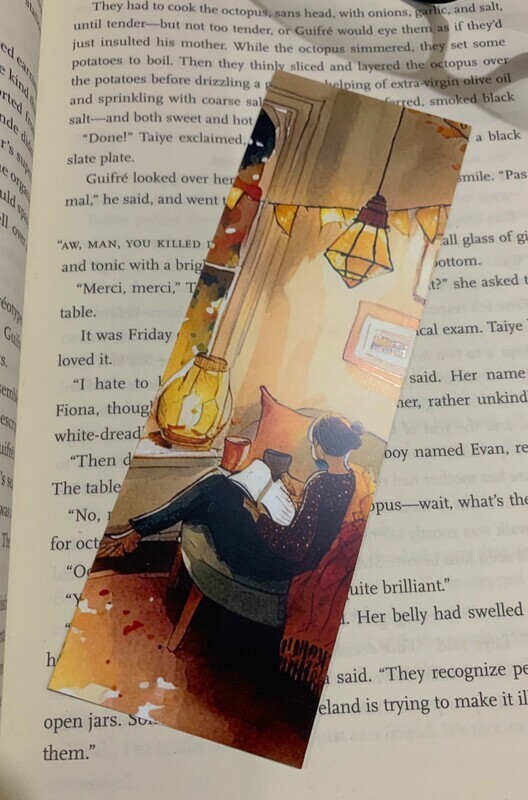 Reading Nook Bookmark - Evening Read