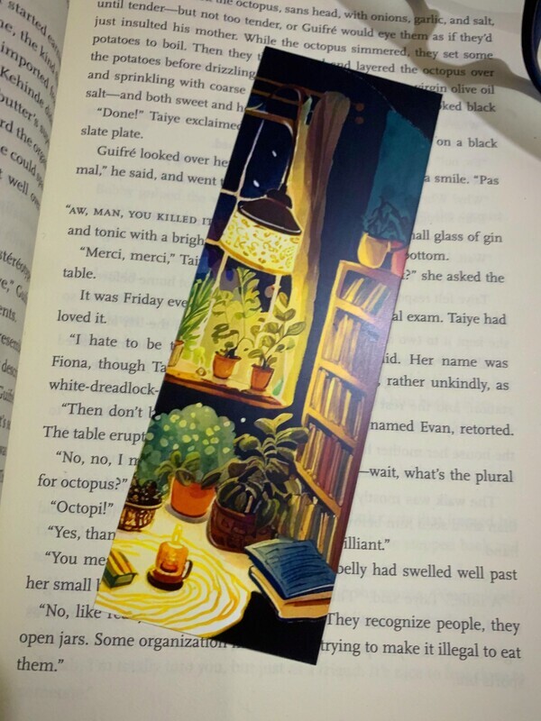Reading Nook Bookmark - Candlelight Nook