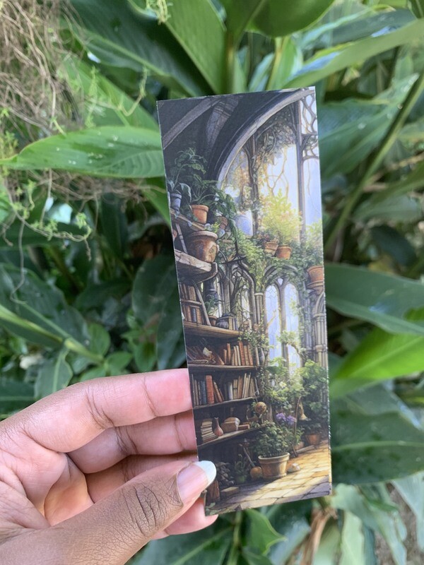 Wizard World Bookmark - Herbology Bookshelf