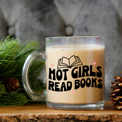 Hot Girls Read Books Mug