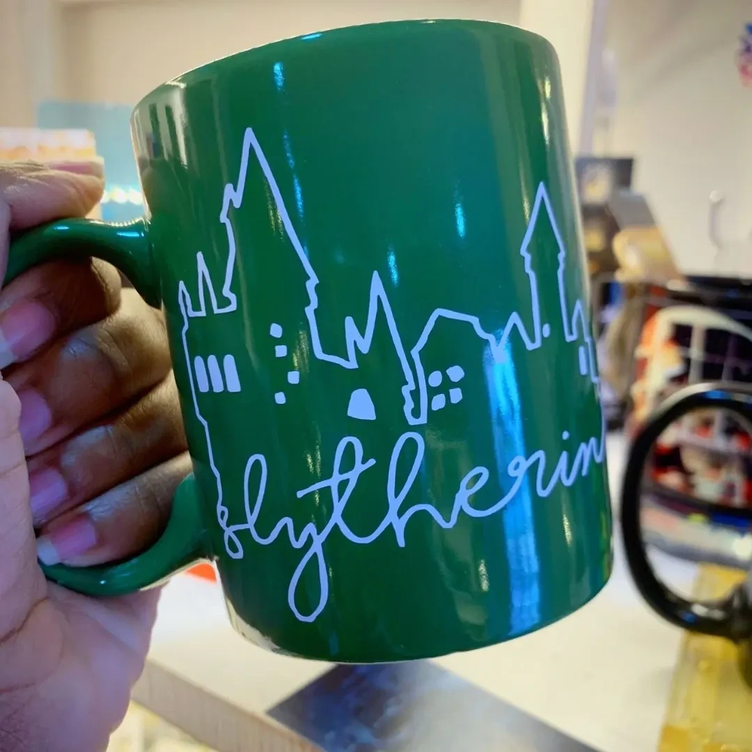 Slytherin Inspired Castle Mug