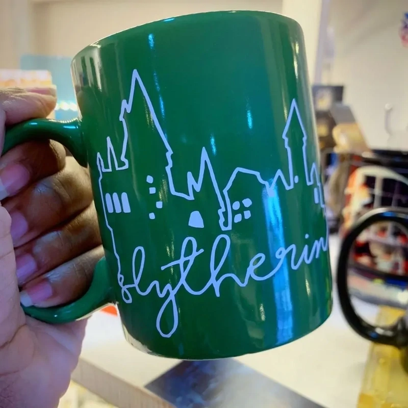 Slytherin Inspired Castle Mug