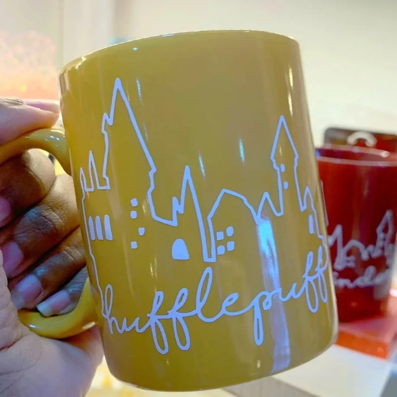 Hufflepuff Inspired Castle Mug