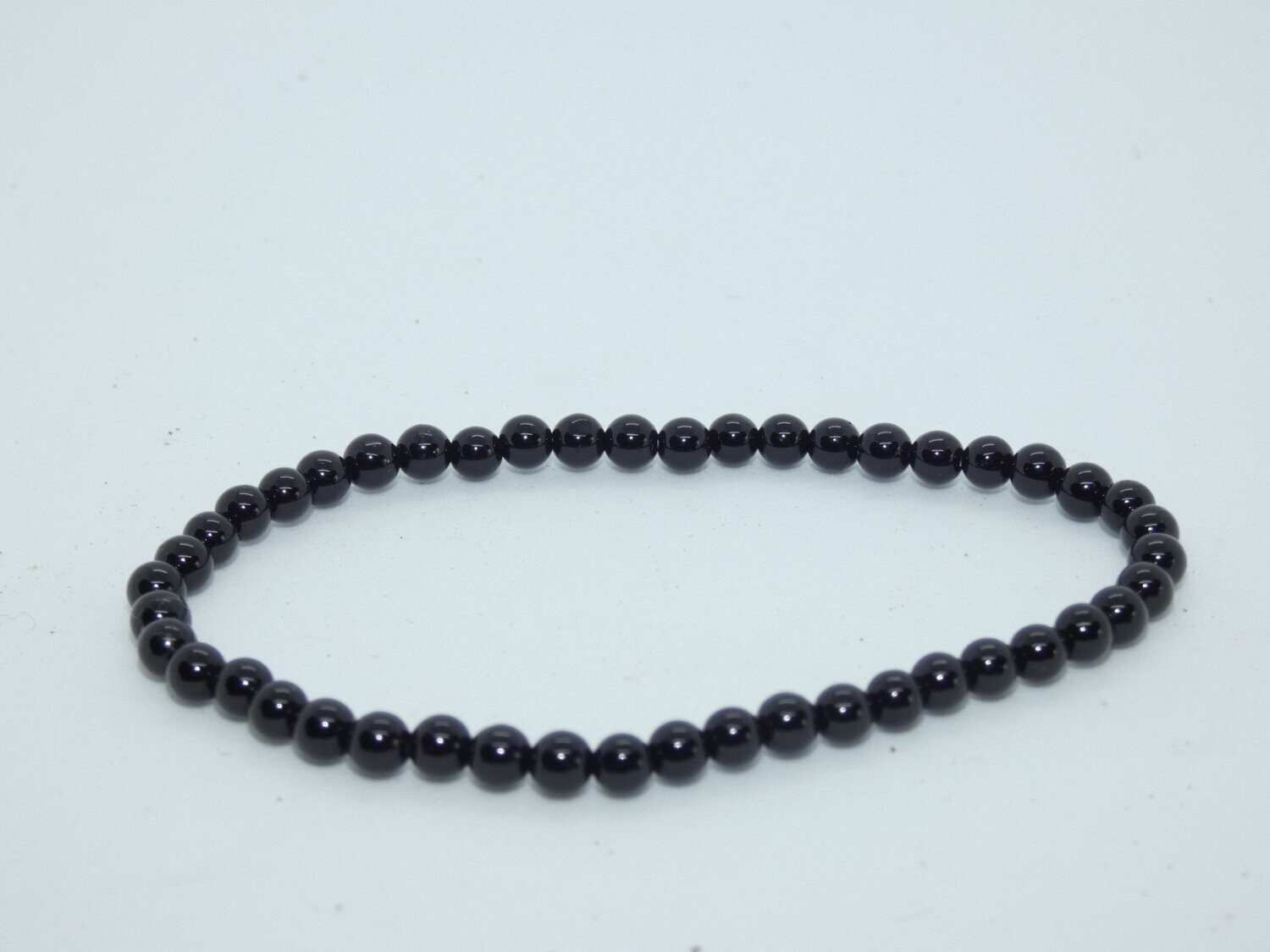 Onyx  Bracelet Perles 4mm