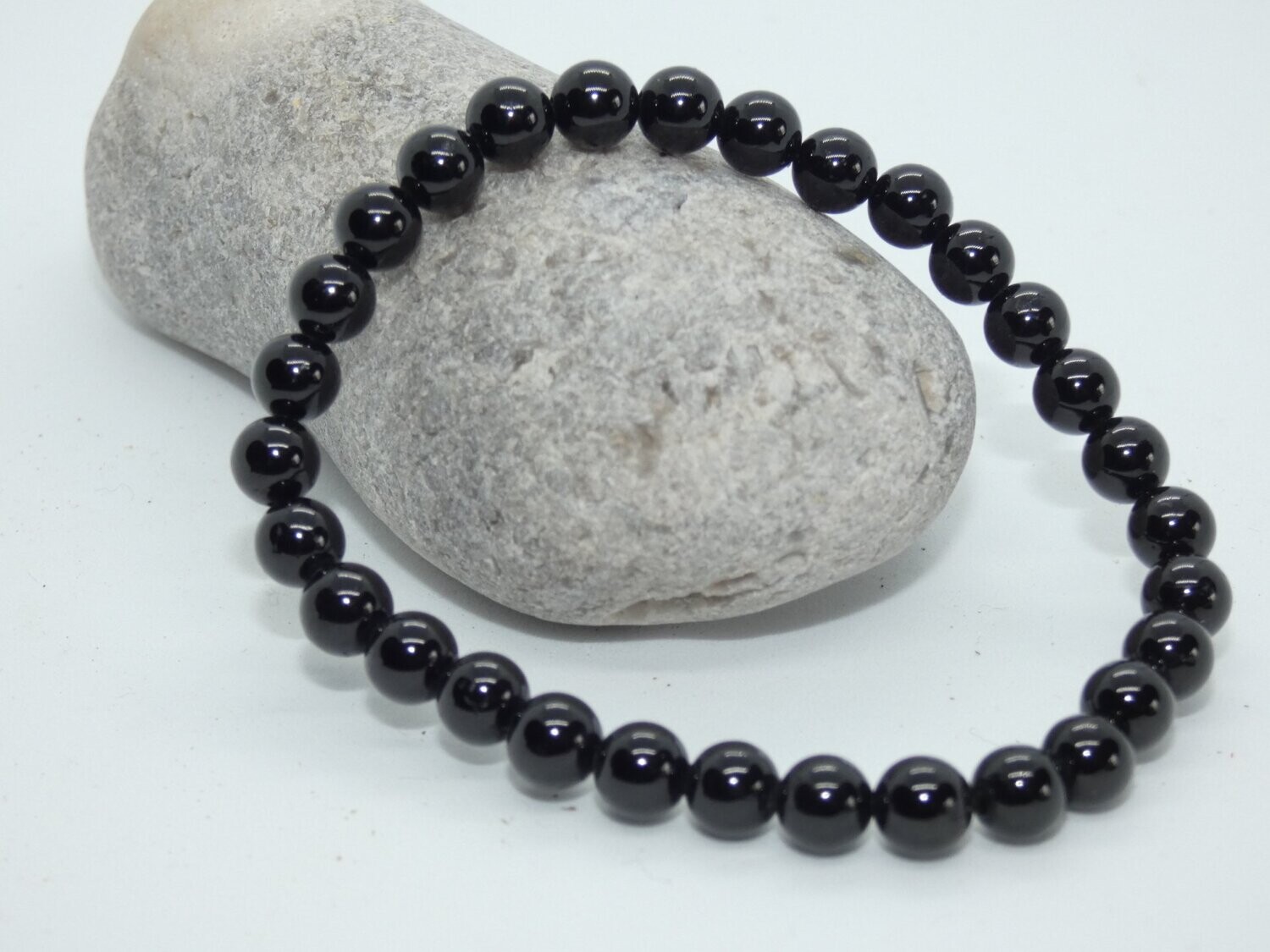 Onyx  Bracelet Perles 6mm