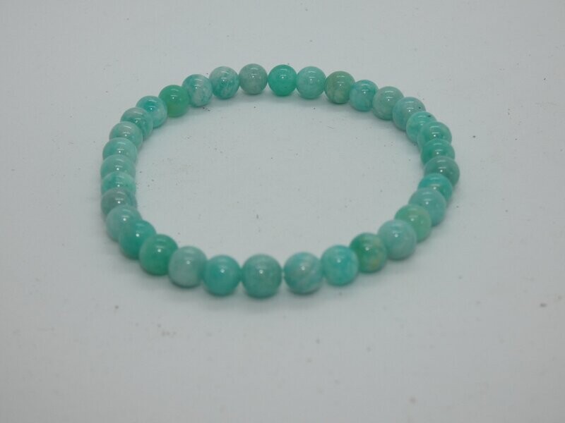 Amazonite Bracelet Perles 6mm
