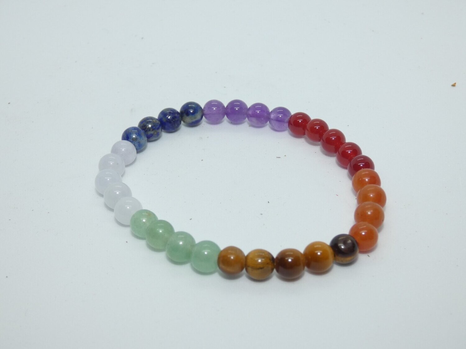 7 Chakras Bracelet Perles 6mm