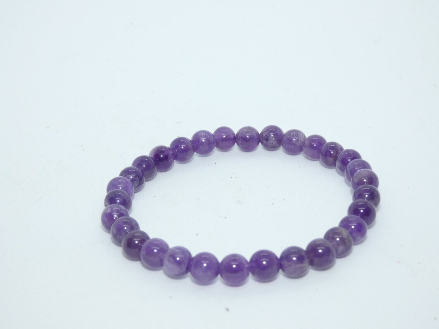 Améthyste Bracelet Perles 6mm