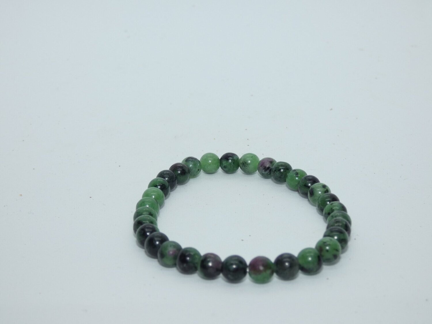 Rubis Zoïsite Bracelet Perles 8mm