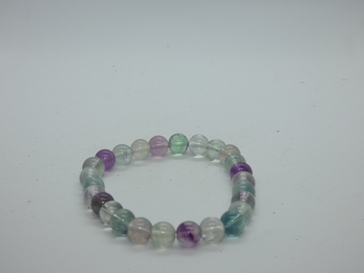 Fluorine Multicolore Bracelet Perles 8mm