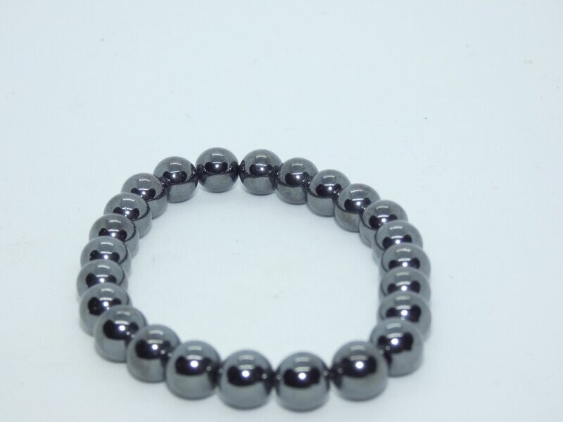 Hématite Bracelet Perles 8mm