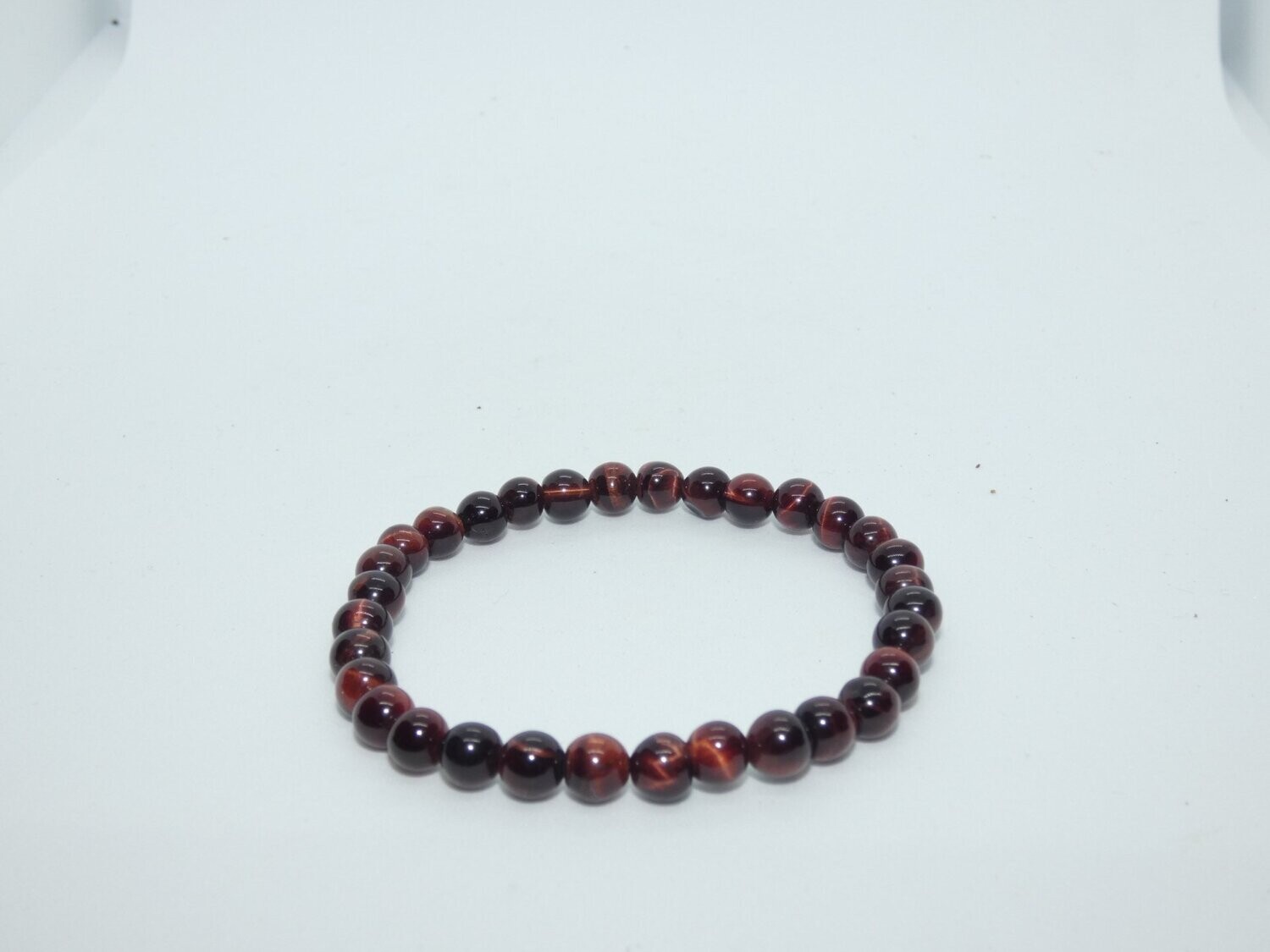 Oeil De Taureau Bracelet Perles 6mm