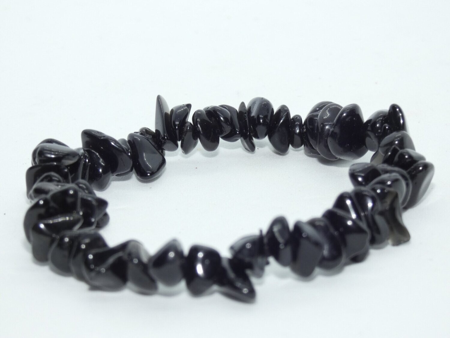 Obsidienne Noire Bracelet Baroque