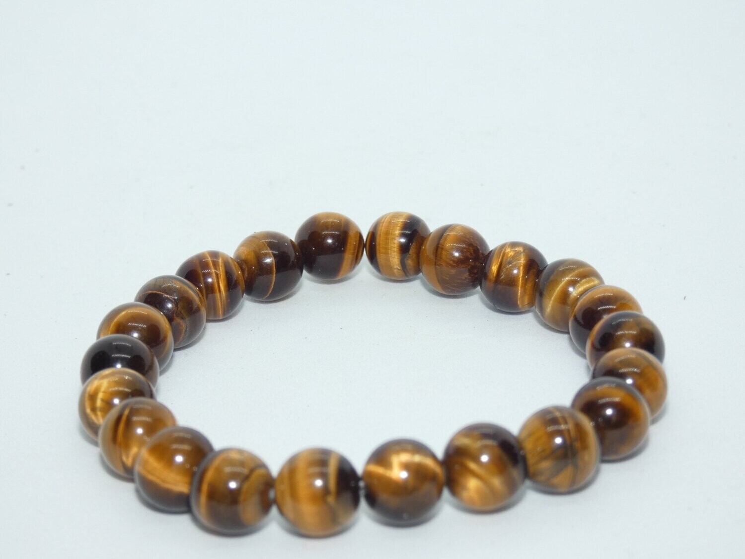 Oeil De Tigre Bracelet Perles 8mm
