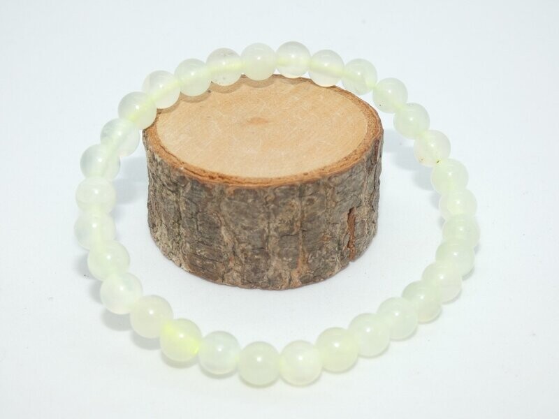 Jade  bracelet Perles 6mm