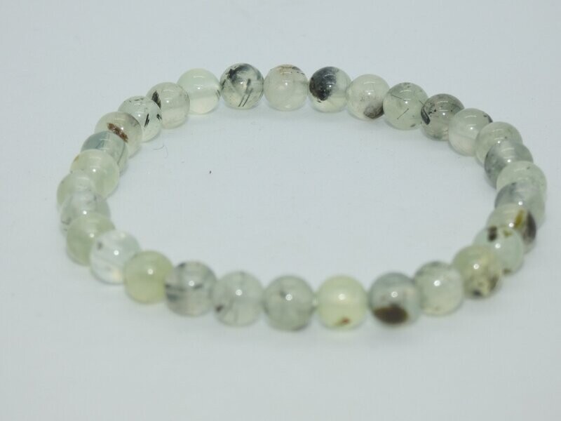 Préhnite bracelet Perles 6mm