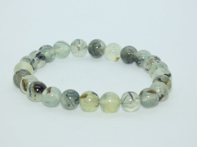 Préhnite bracelet Perles 8mm
