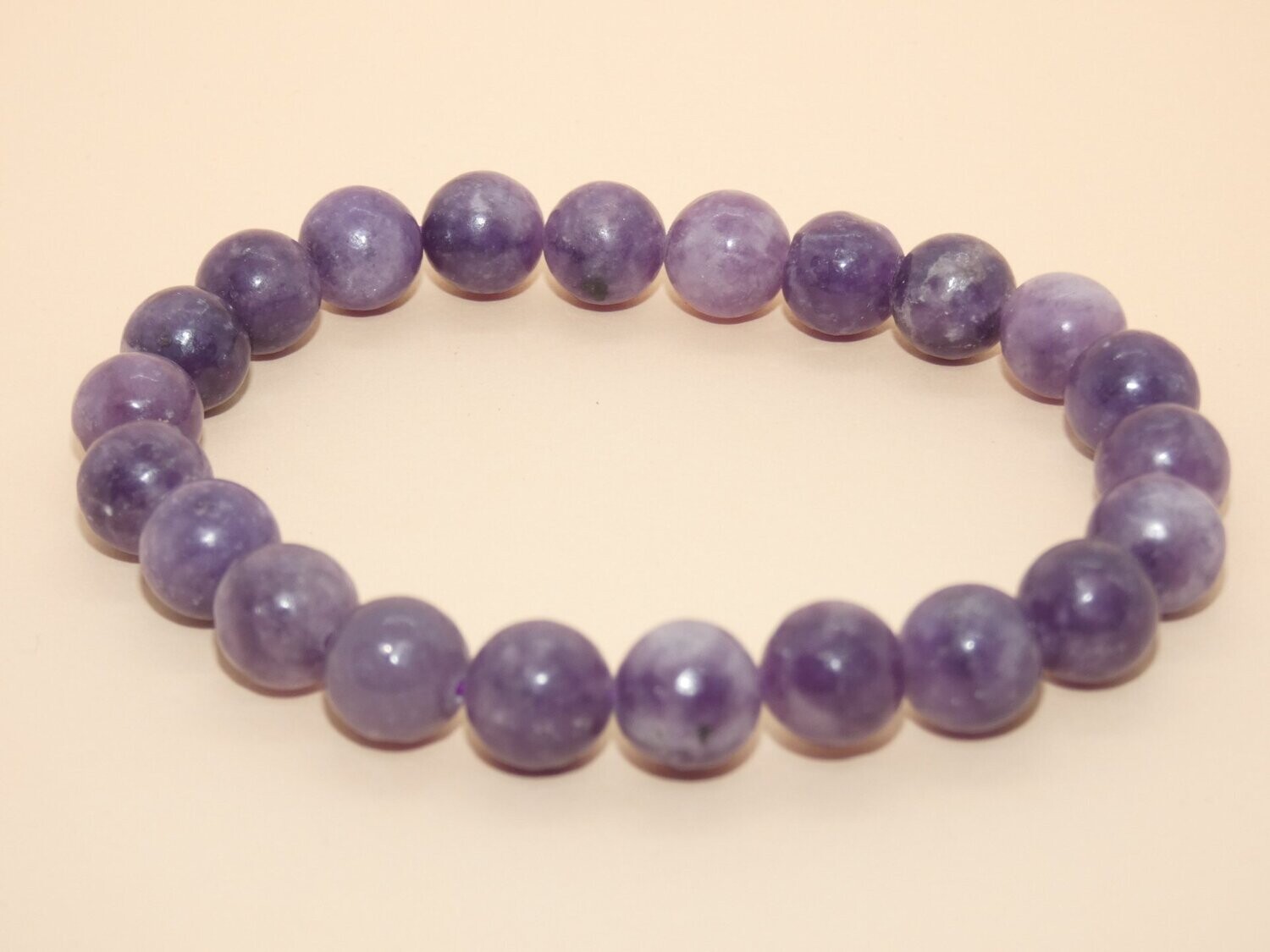 Lépidolite Pierre bracelet perles 8mm