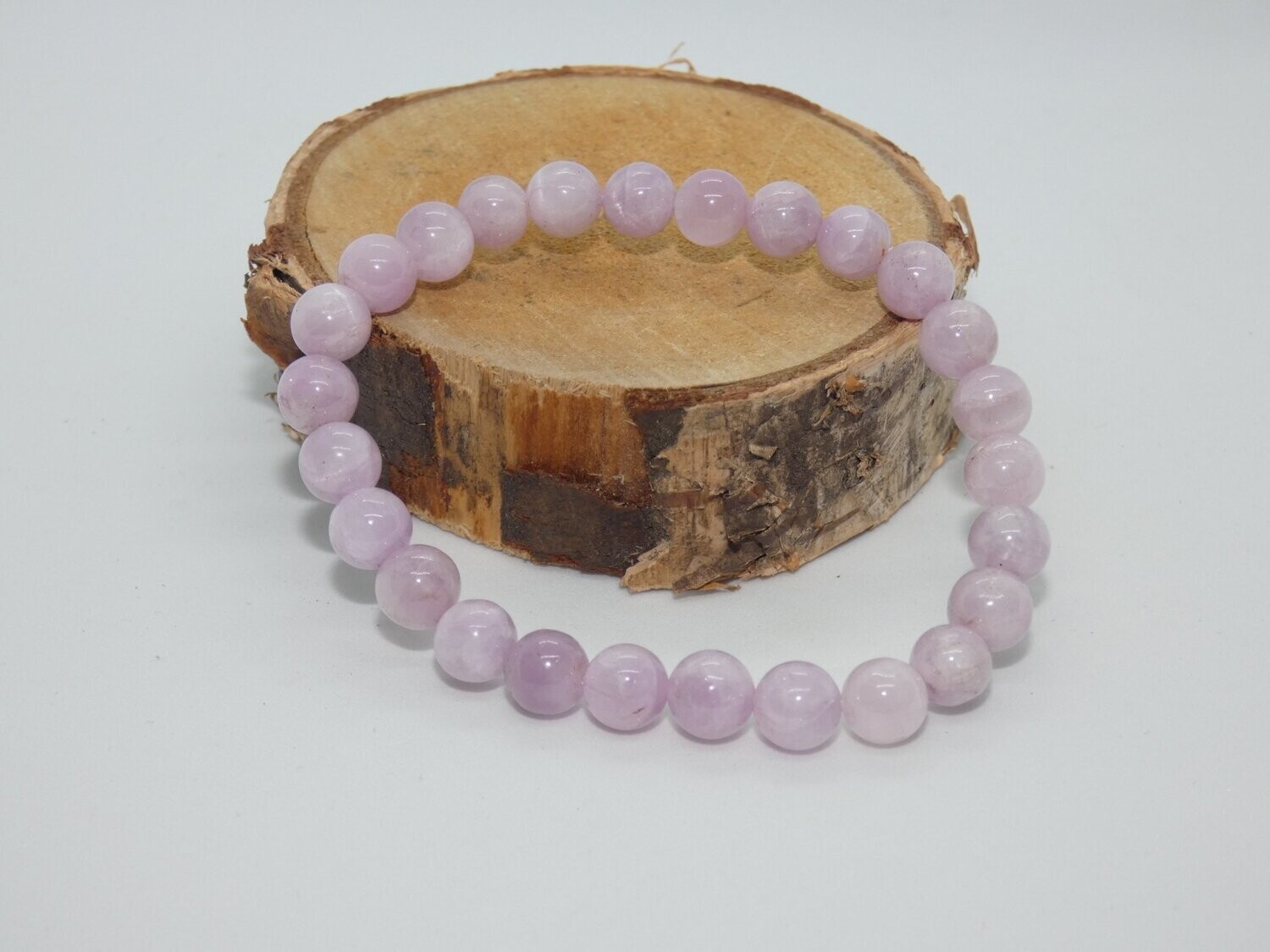 Kunzite Bracelet Perles 8mm
