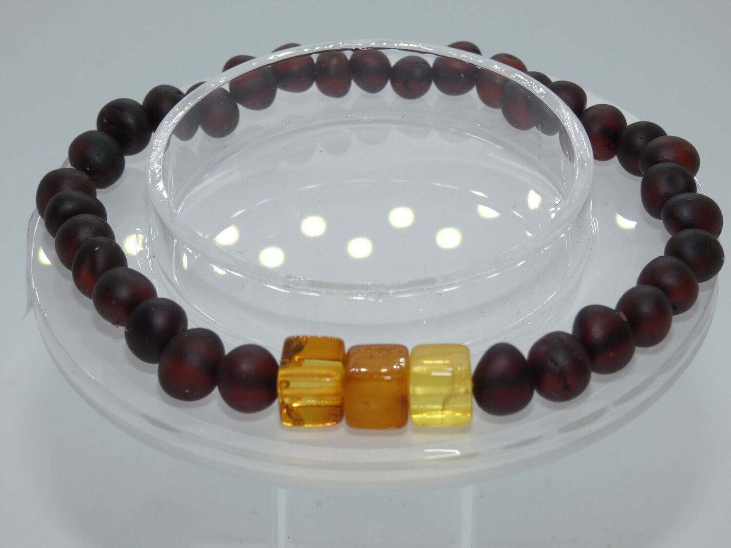 Ambre Dépoli Homme bracelet 6mm