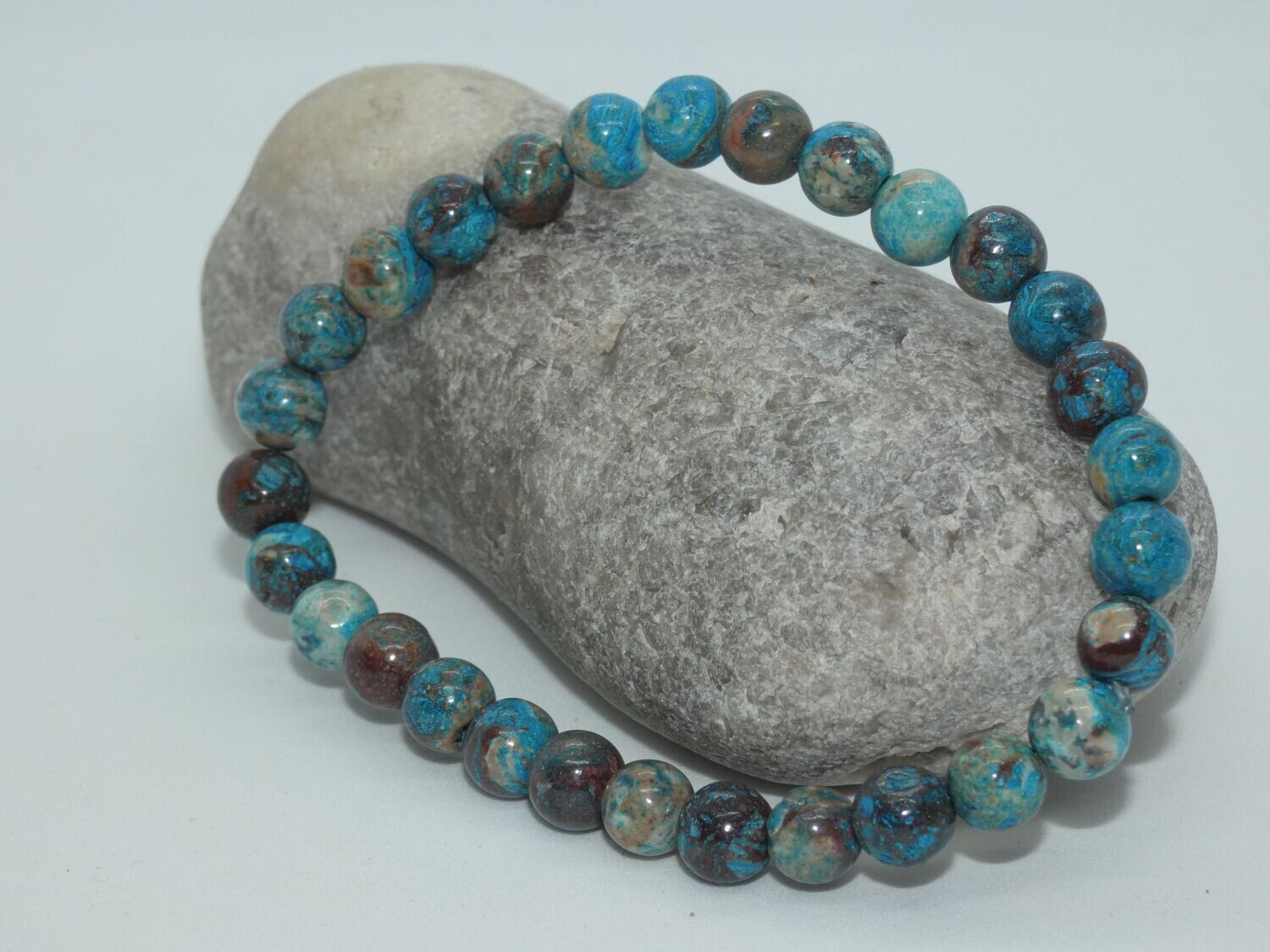 Jaspe Aqua Terra bracelet 6mm