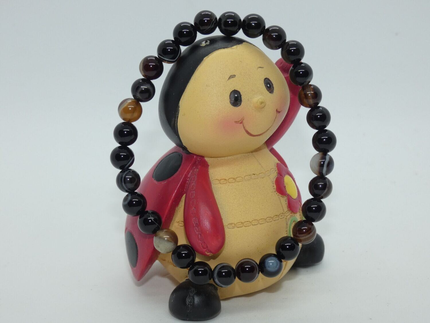 Agate Oeil Bracelet Perles 6mm