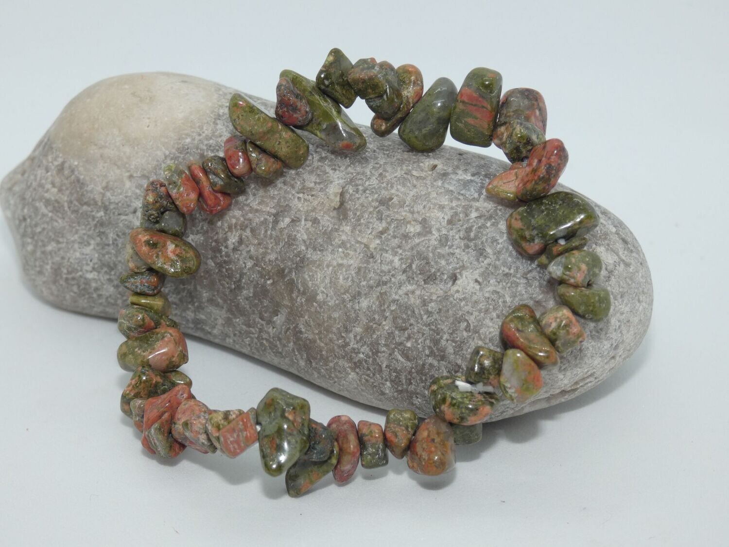Unakite Bracelet Baroque