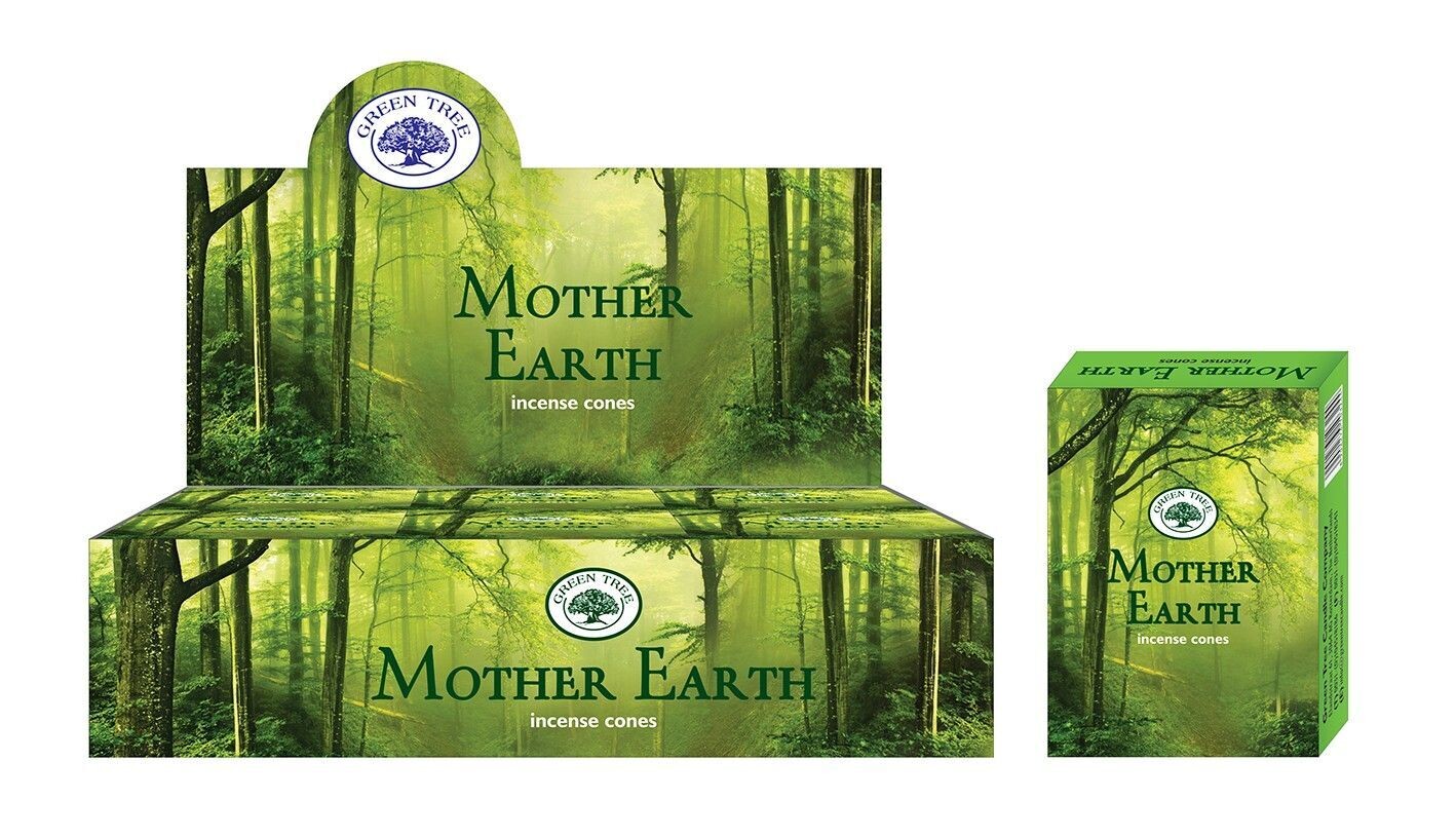 Encens Cônes de la Terre Mère Arbre Vert