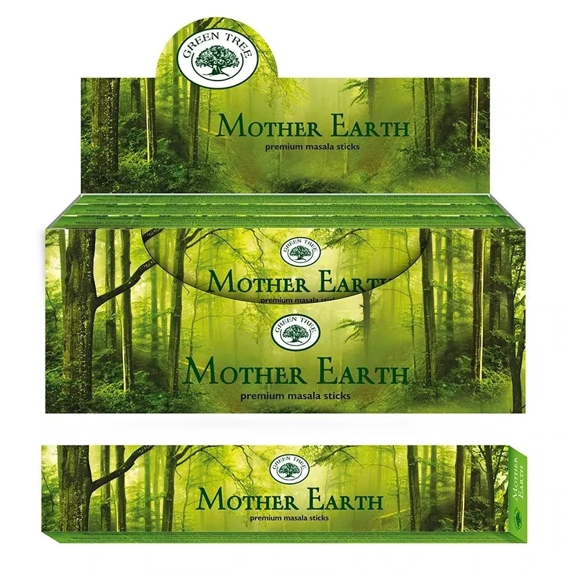 Encens Bâtons de la Terre Mère Arbre Vert