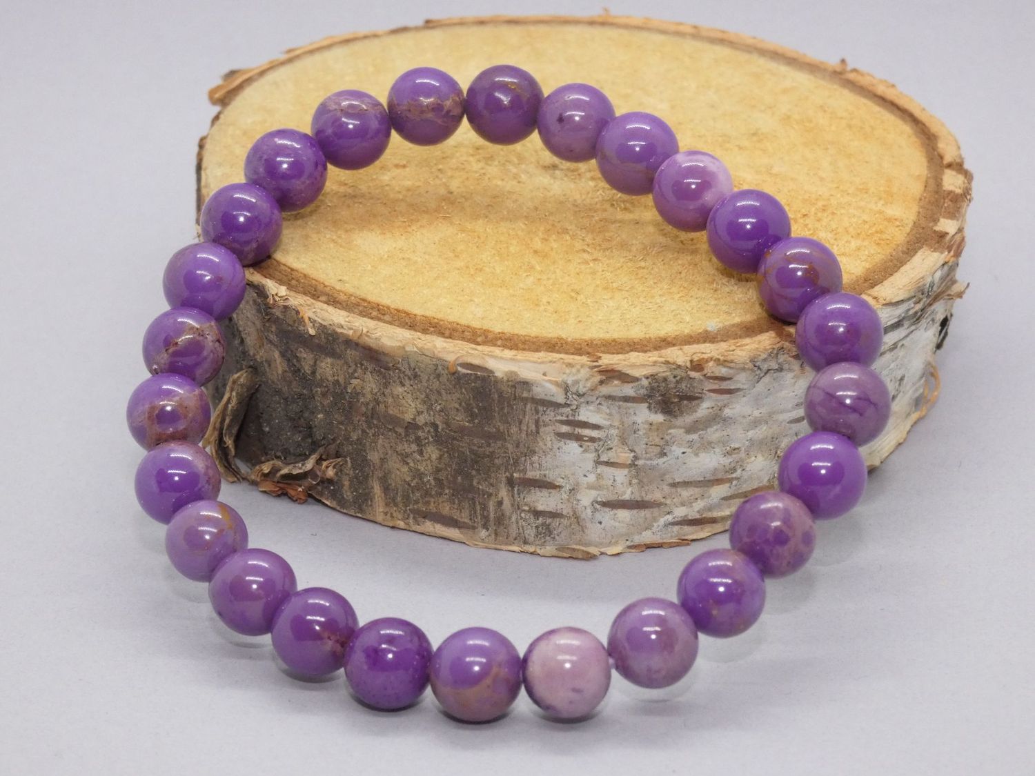 Phosphosidérite Bracelet Perles 8mm