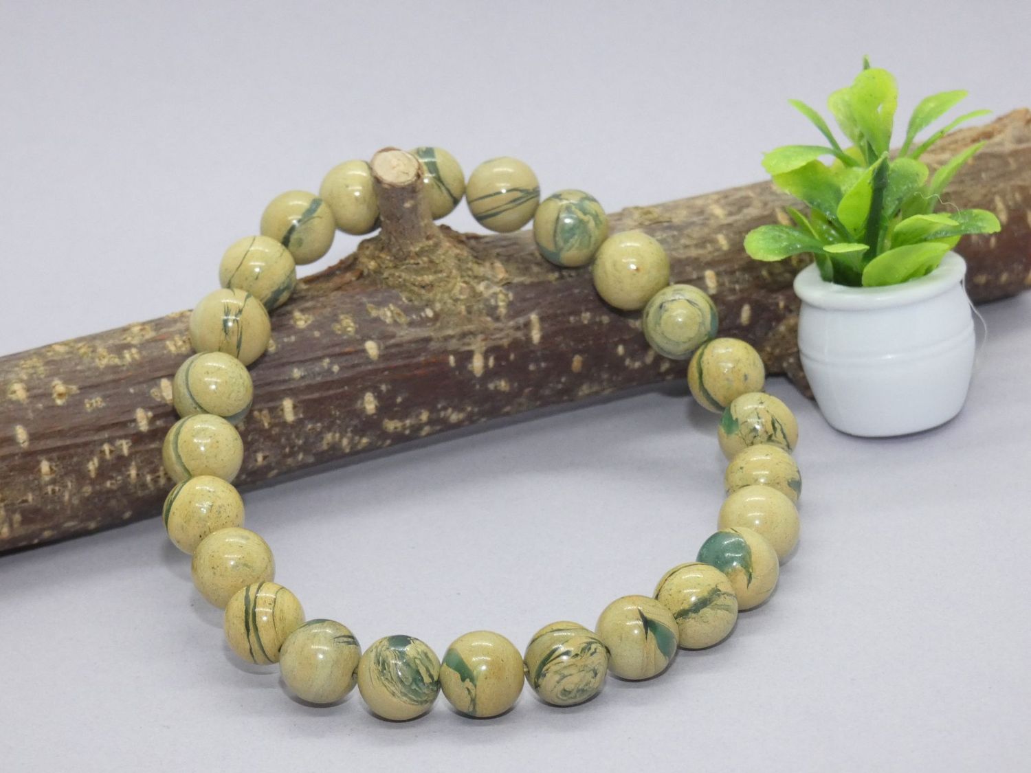 Quartzite Bracelet Perles 8mm
