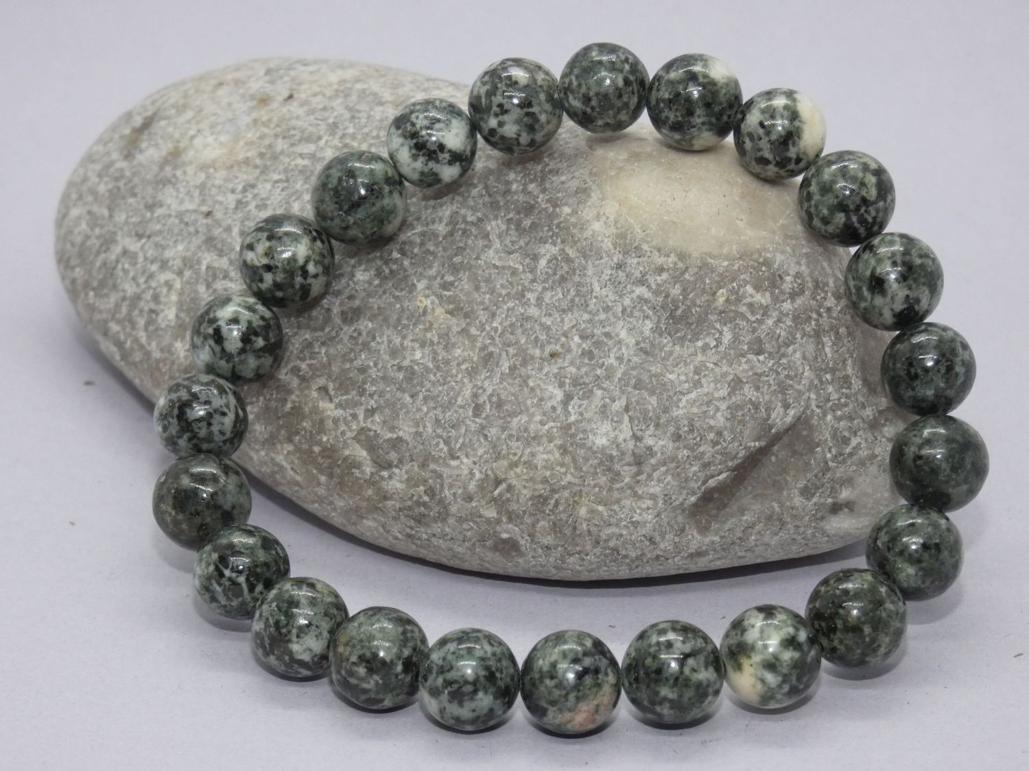 Dolérite Bracelet Perles 8mm