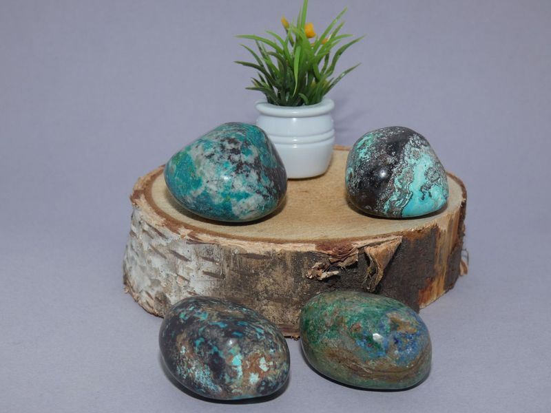 Chrysocolle Pierres Roulées