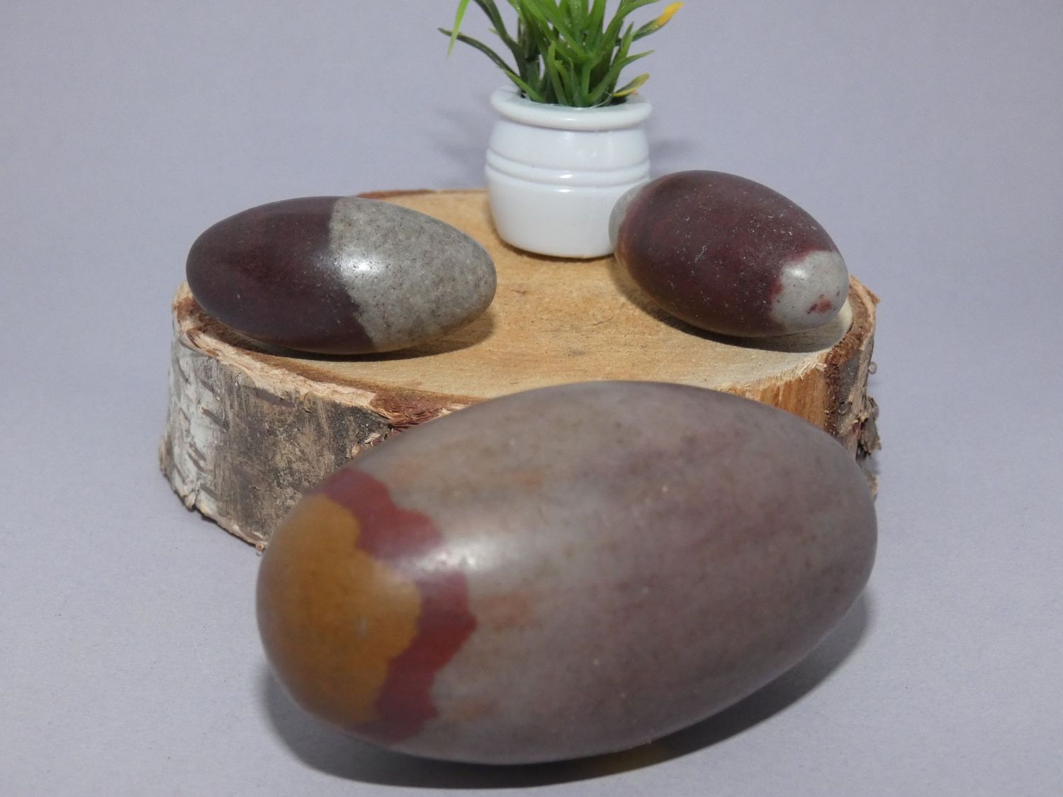 Shiva Lingam Pierres Roulées