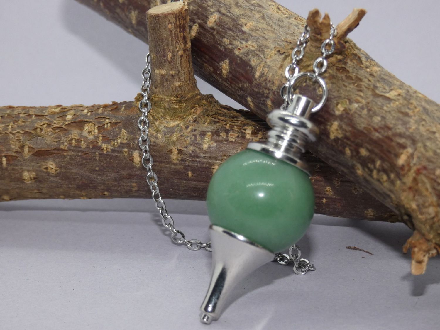 Aventurine Verte Pendule