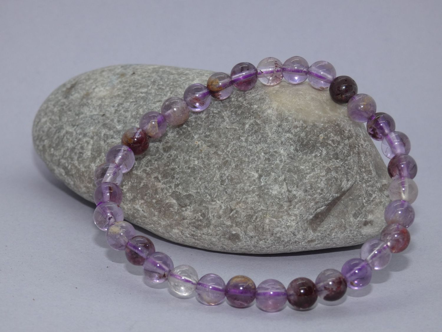 Auralite Bracelet Perles 6mm