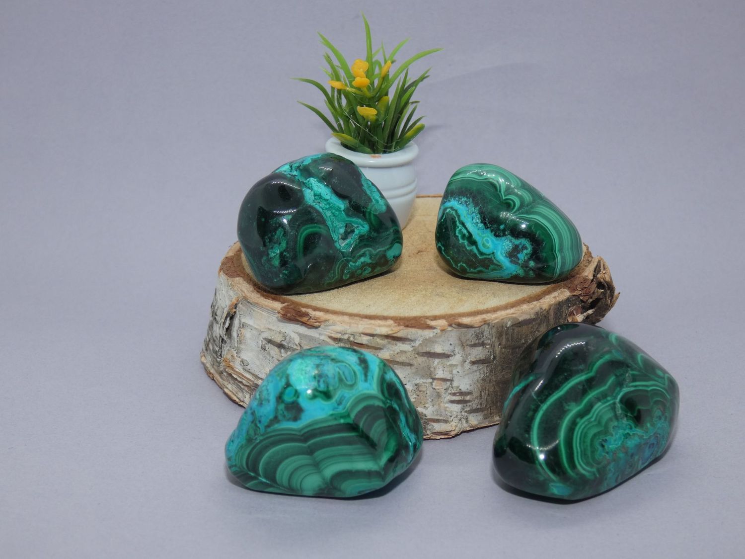 Azurite Malachite Pierres roulées