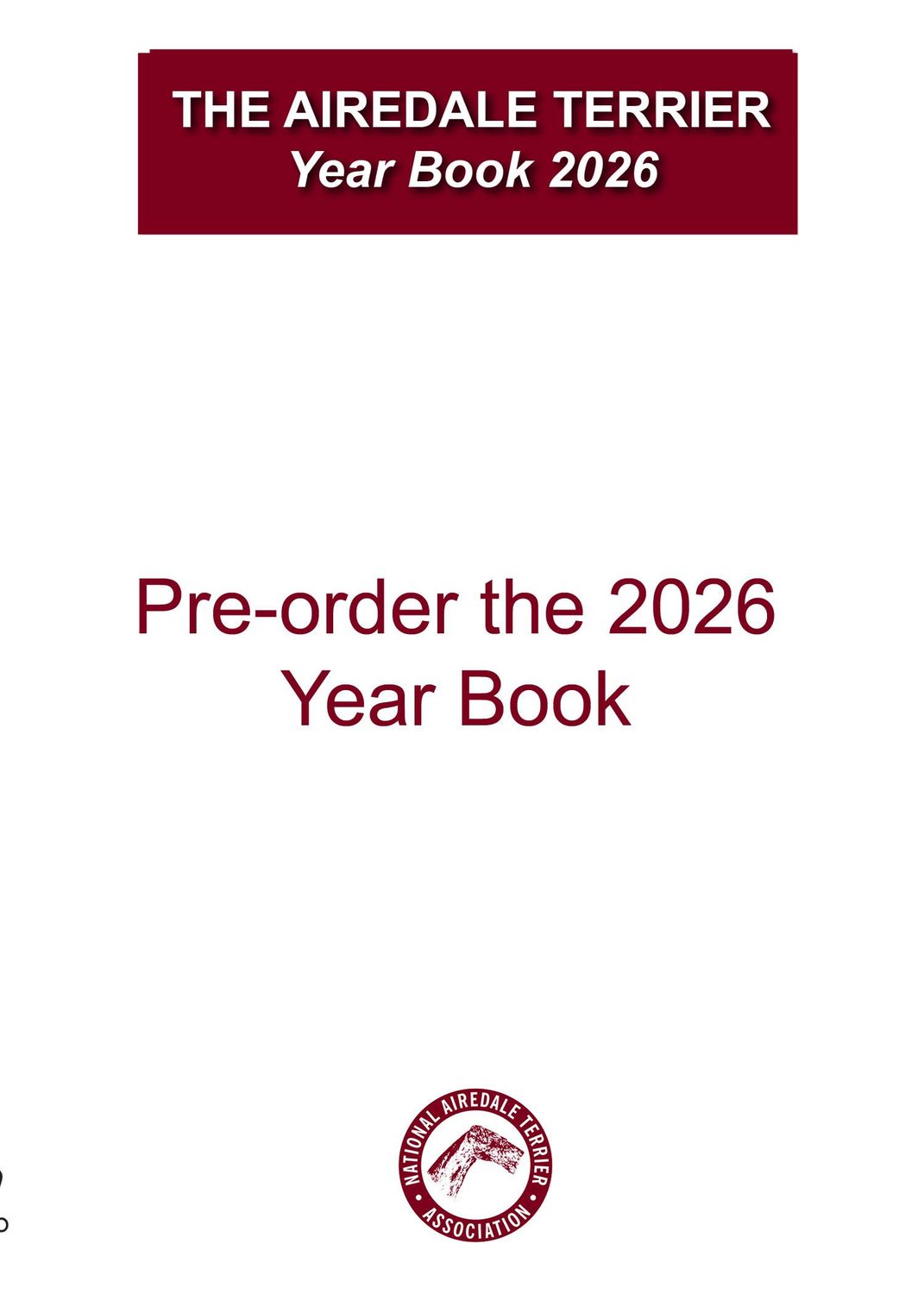 2026 Year Book (UK Pre order)